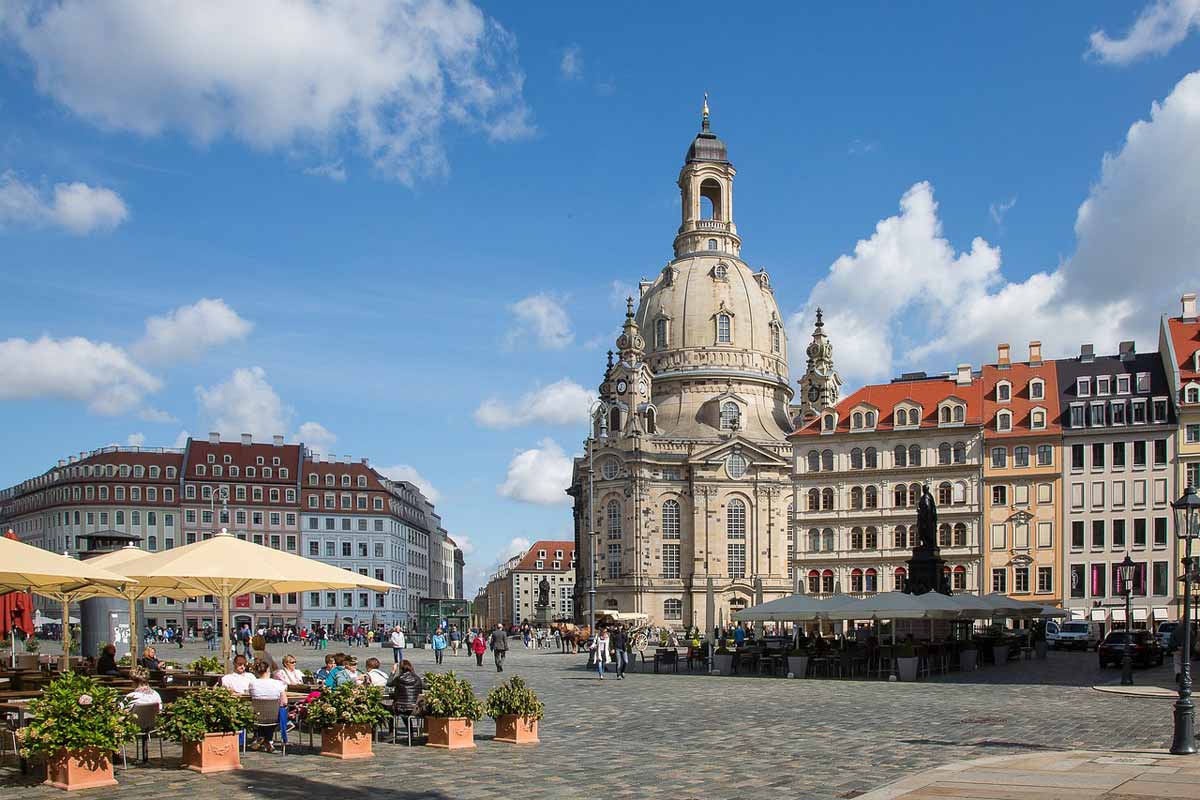 Dresden mit Frauenkirche